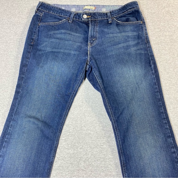 Levi's Women's Boot Cut Jeans - Dark Blue - Picture 2 of 14